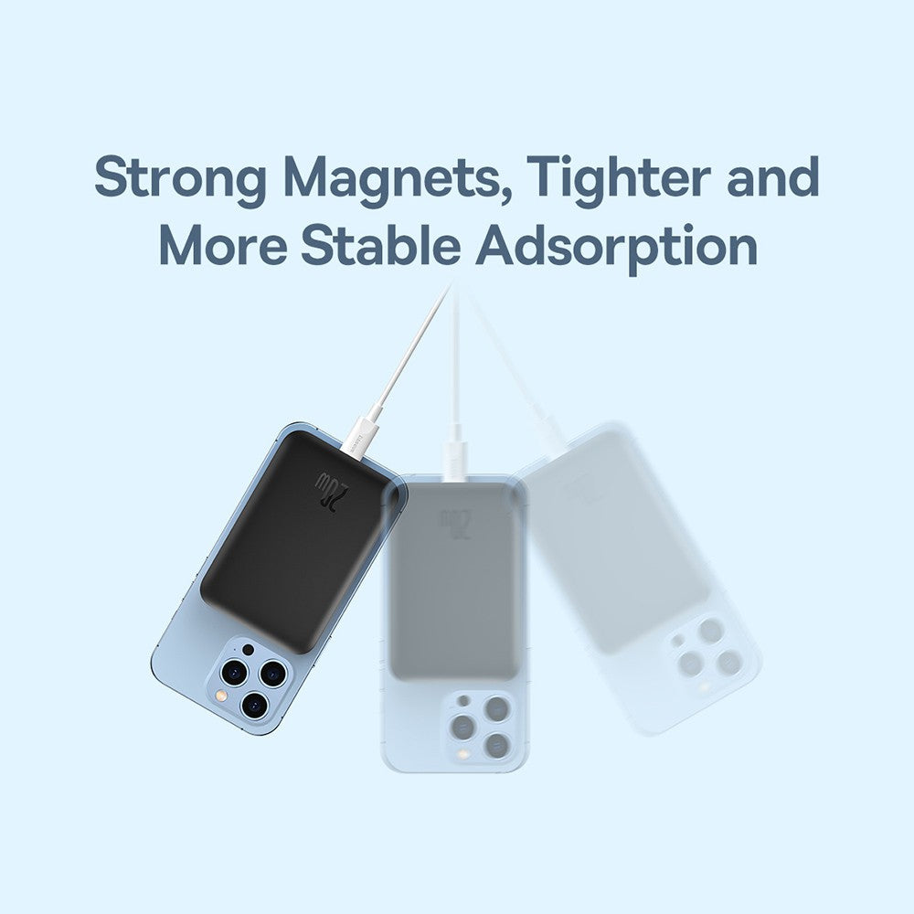 Baseus Magnetic Mini Wireless Charging Power Bank 6000mAh 20W (Overseas Edition) Baseus Magnetic Mini Wireless Charging Power Bank 6000mAh 20W (Overseas Edition)